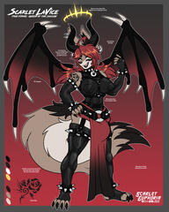 Succubus!Scarlet Quickref